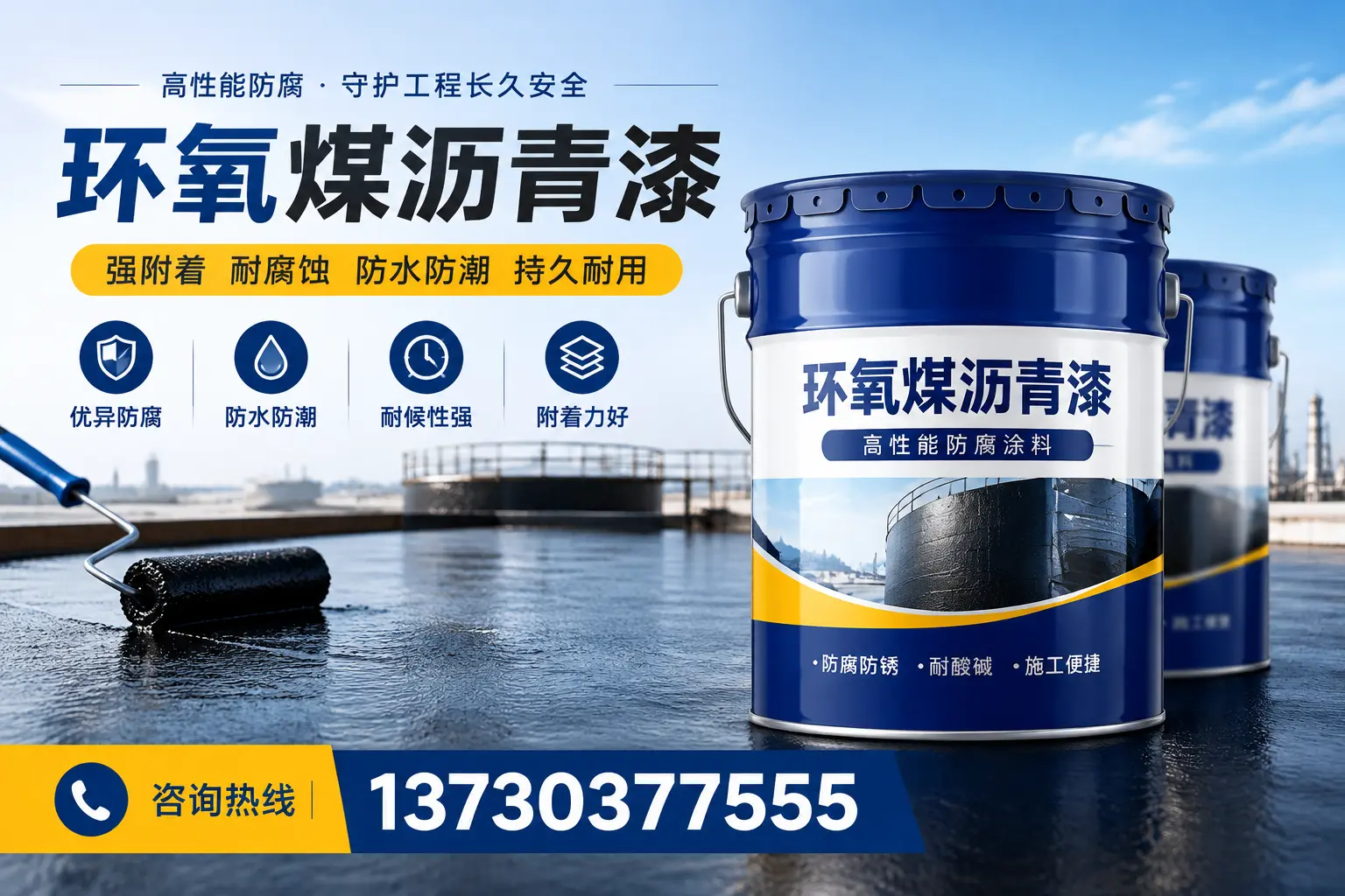 如何判断环氧煤沥青漆的质量?渑池消费者指南