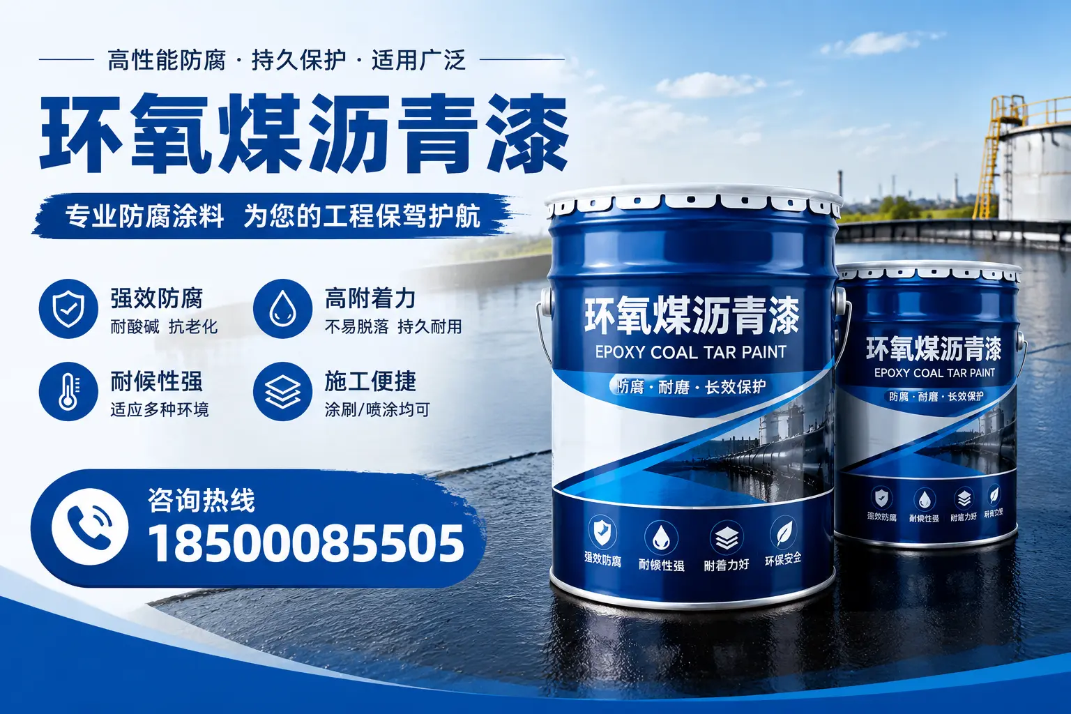 环氧煤沥青漆与其他漆类的比较，渑池用户的选择依据