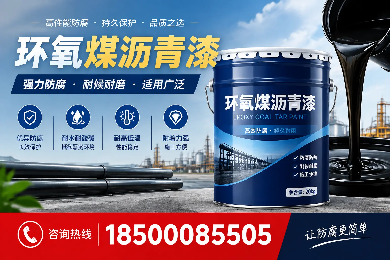 环氧煤沥青漆在不同气候条件下的表现分析，渑池适用性